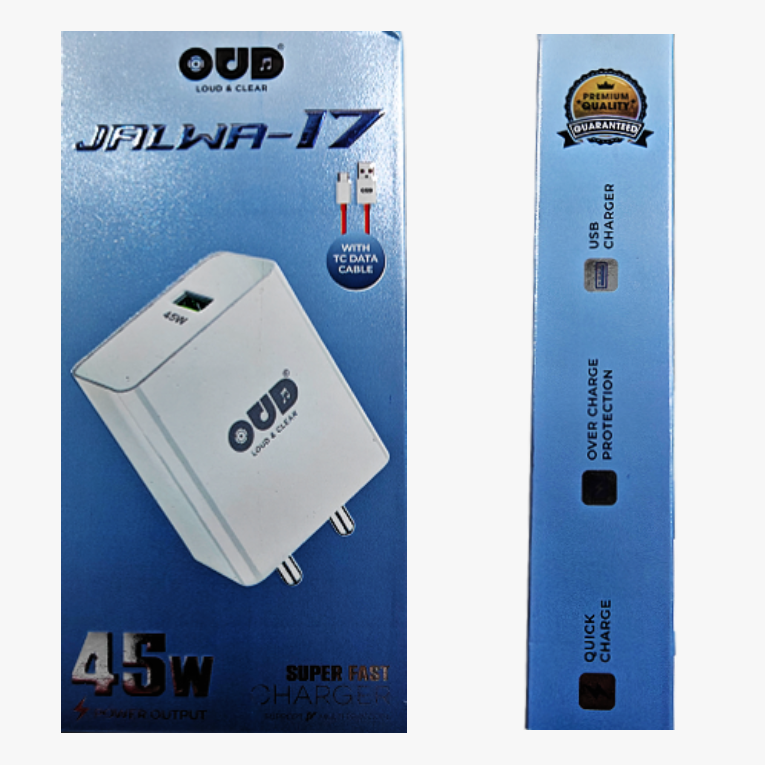 OUD 45W Super Fast Charger (6 MONTHS GUARANTEE)