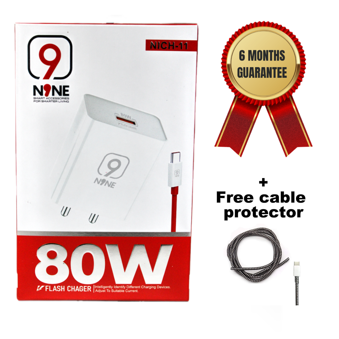 N9NE NICH-11 80W Super Fast Flash Charger